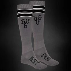 Chaussettes Hyraw - 666 Knee All-Grey