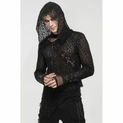 Devil Fashion Haut Ă Capuche - Irregular