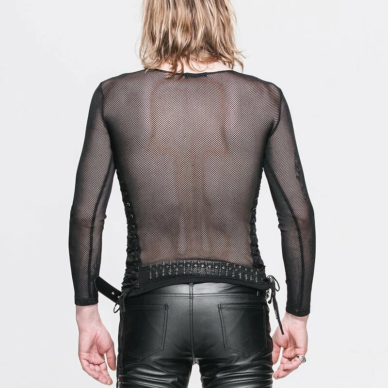 Devil Fashion T-shirt En Filet - Stitched – Image 3