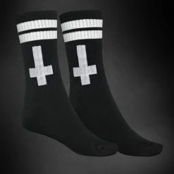 Hyraw Chaussettes - Cross Classic White