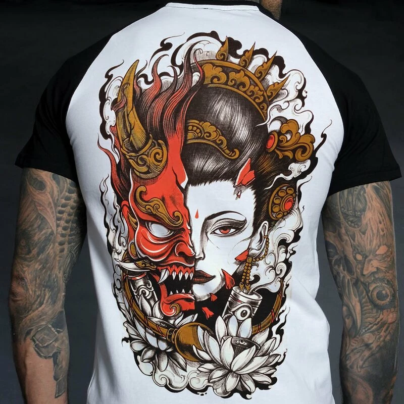 Hyraw Raglan T-shirt - Oni – Image 3
