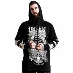 Killstar Haut Ă Capuche - Insomnia Hooded Layer Top
