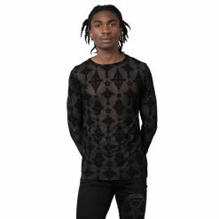 Killstar Haut Ă Manches Longues - Crossed