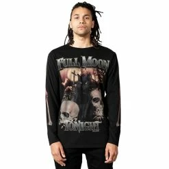 Killstar T-shirt Ă Manches Longues - Full Moon