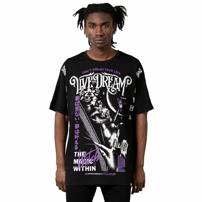 Killstar Unisex Longline T-Shirt - Dream Longline Top