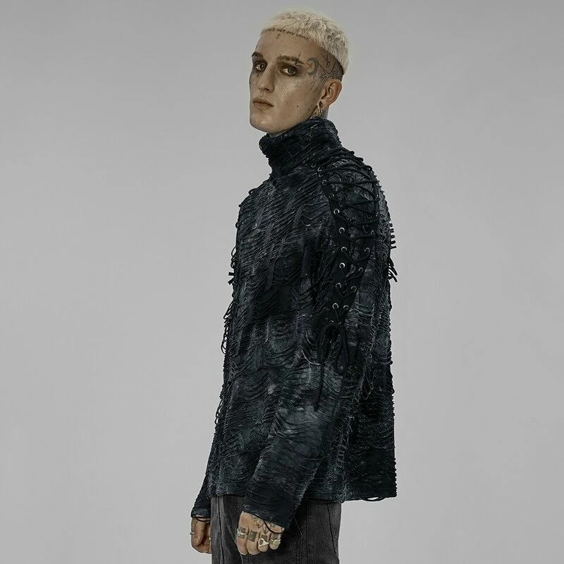 Punk Rave Haut à Manches Longues - Fog – Image 2