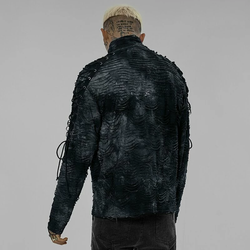 Punk Rave Haut à Manches Longues - Fog – Image 3