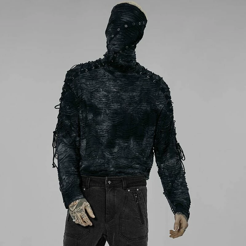 Punk Rave Haut à Manches Longues - Fog – Image 4