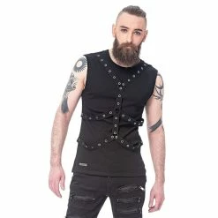 Queen Of Darkness T-Shirt Sans Manches - Bondage