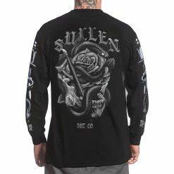 Sullen Clothing T-Shirt Manches Longues - Blaq Bone