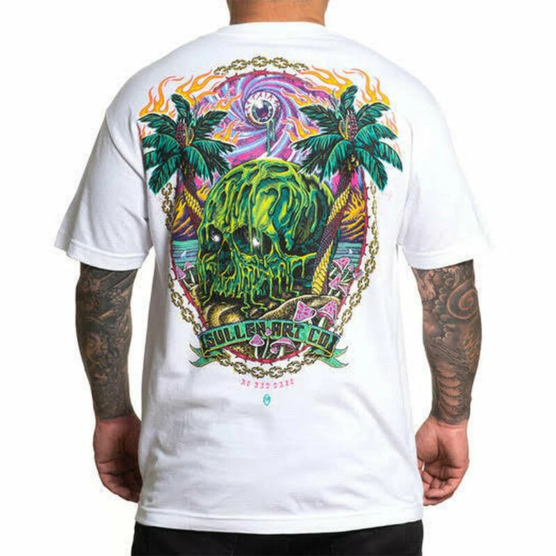 Sullen Clothing T-Shirt - No Bad Daze White