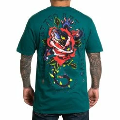 Sullen Clothing T-Shirt - Panther Rose