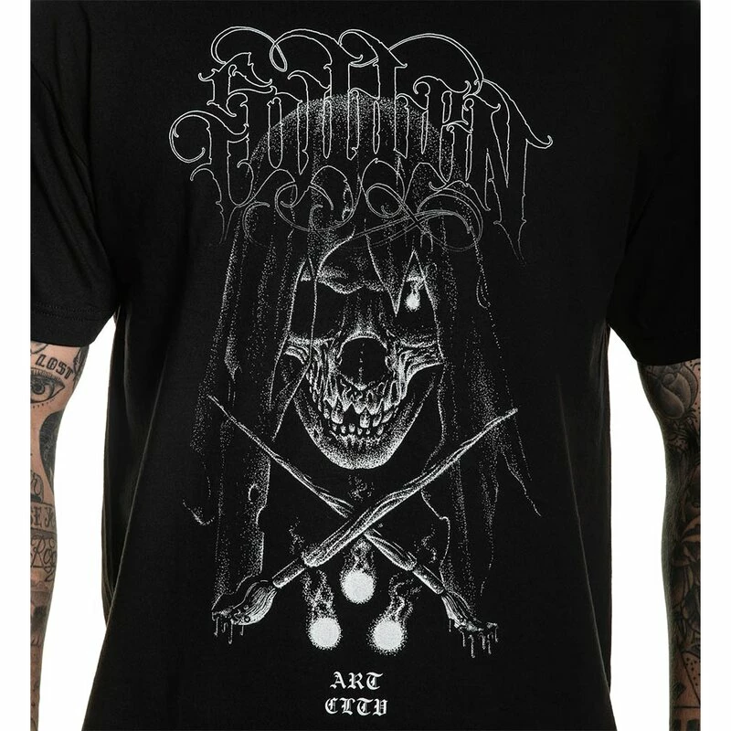Sullen Clothing T-Shirt - Stipple Reaper – Image 4