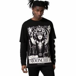 T-shirt Ă Manches Longues Killstar - Companion Double Layer