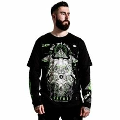 T-shirt Ă Manches Longues Killstar - Illuminated 2-Layer